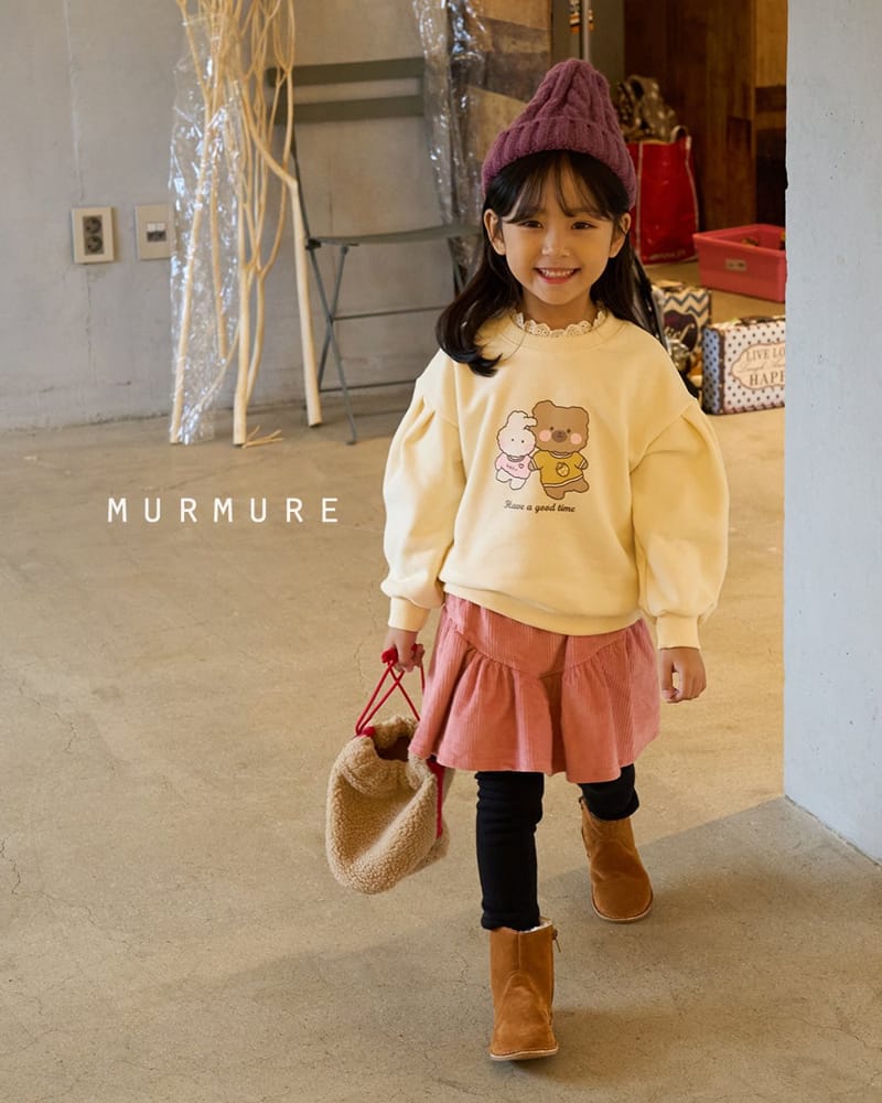 MURMURE - Korean Children Fashion - #Kfashion4kids - Rib Skirt Leggings - 2