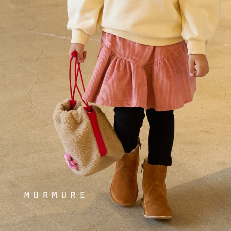 MURMURE - Korean Children Fashion - #Kfashion4kids - Rib Skirt Leggings - 3