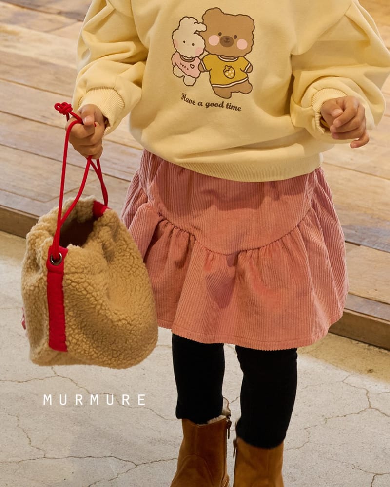 MURMURE - Korean Children Fashion - #Kfashion4kids - Rib Skirt Leggings - 6