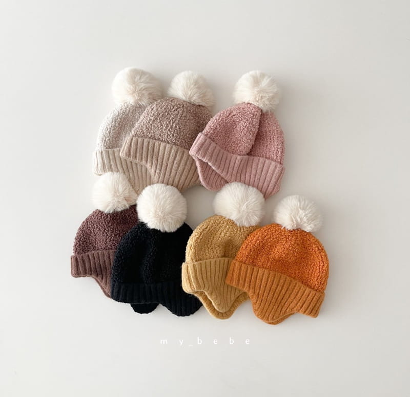 MY BEBE - Korean Children Fashion - #Kfashion4kids - Mink Ears Beanie