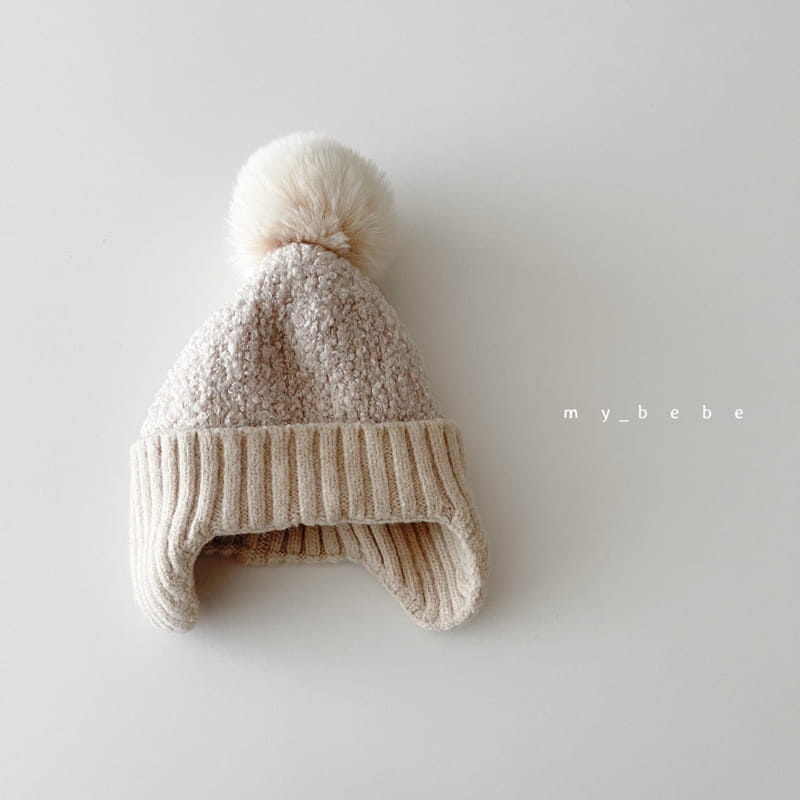 MY BEBE - Korean Children Fashion - #Kfashion4kids - Mink Ears Beanie - 3