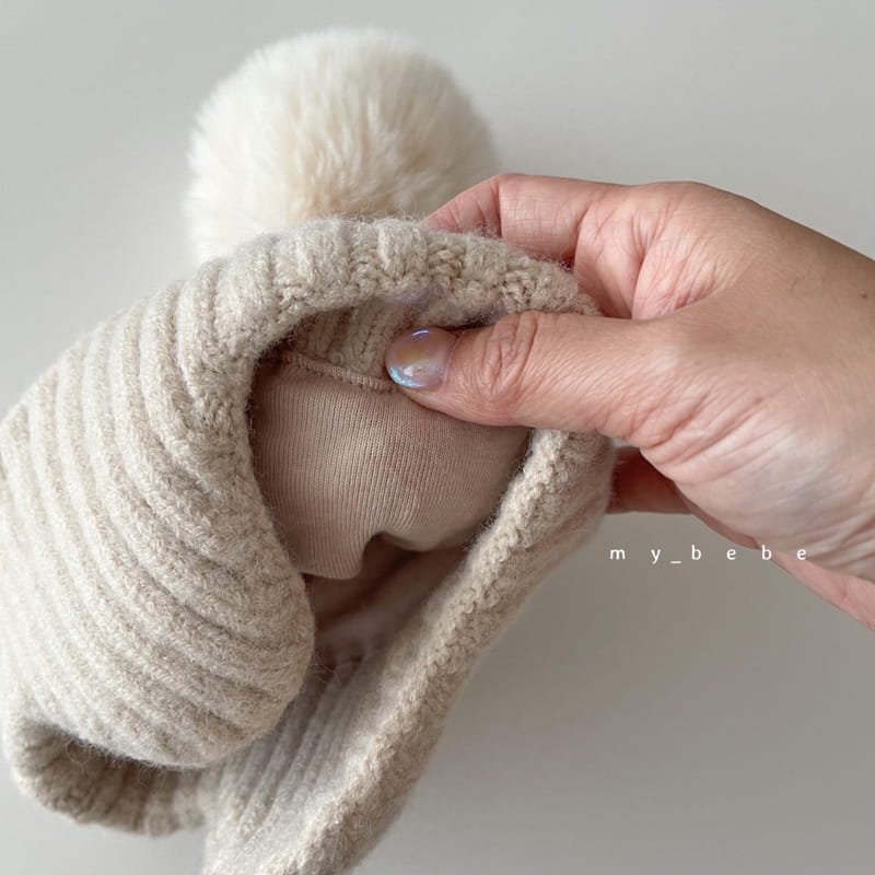 MY BEBE - Korean Children Fashion - #Kfashion4kids - Mink Ears Beanie - 4