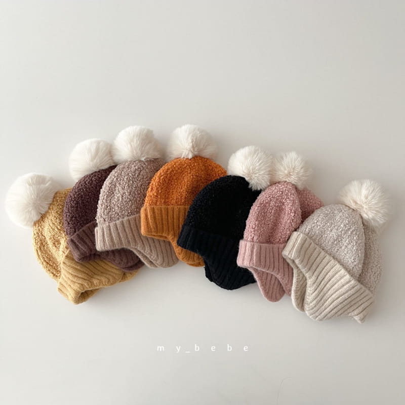 MY BEBE - Korean Children Fashion - #Kfashion4kids - Mink Ears Beanie - 9