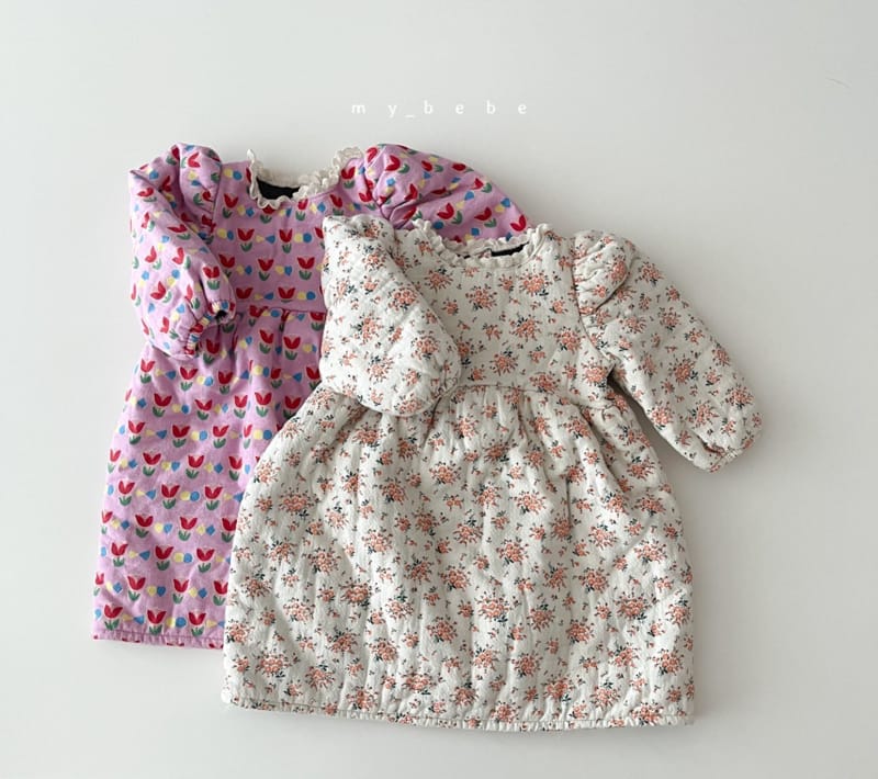 MY BEBE - Korean Children Fashion - #Kfashion4kids - Love Bonding One-piece