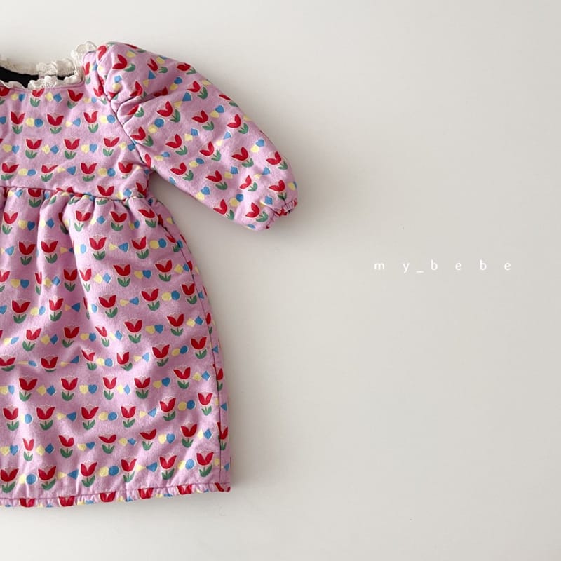 MY BEBE - Korean Children Fashion - #Kfashion4kids - Love Bonding One-piece - 10