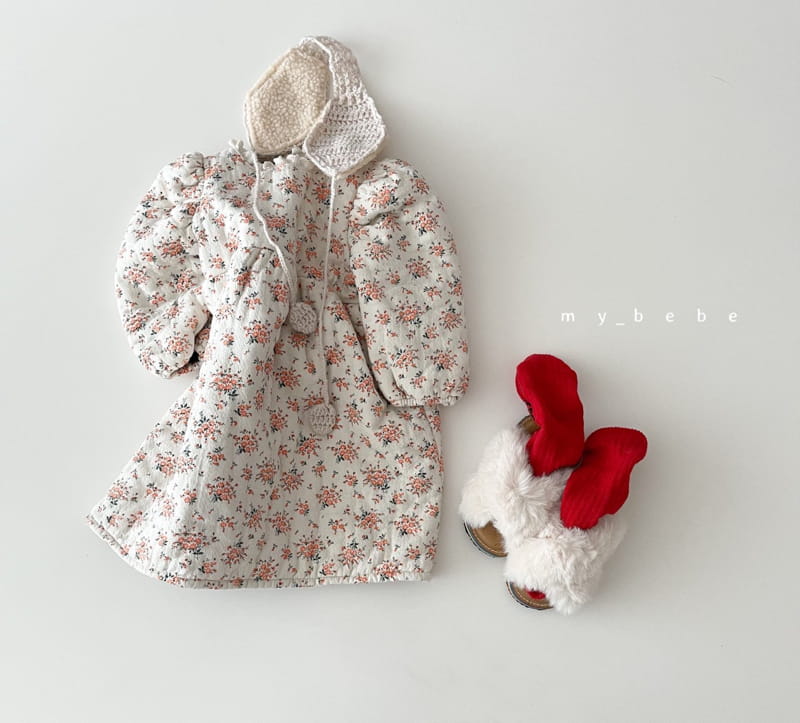 MY BEBE - Korean Children Fashion - #Kfashion4kids - Love Bonding One-piece - 3