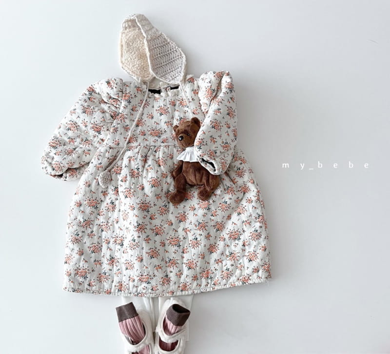 MY BEBE - Korean Children Fashion - #Kfashion4kids - Love Bonding One-piece - 4