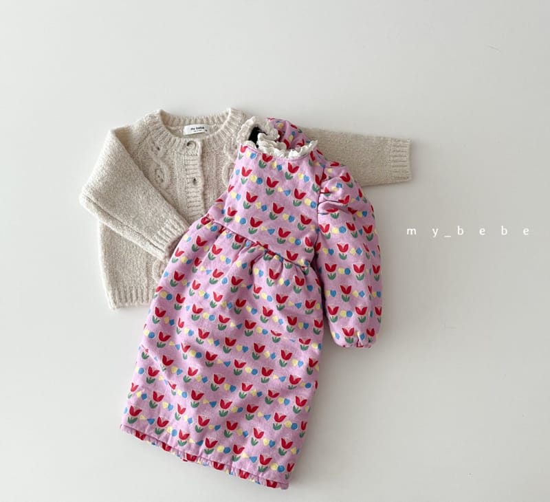 MY BEBE - Korean Children Fashion - #Kfashion4kids - Love Bonding One-piece - 9