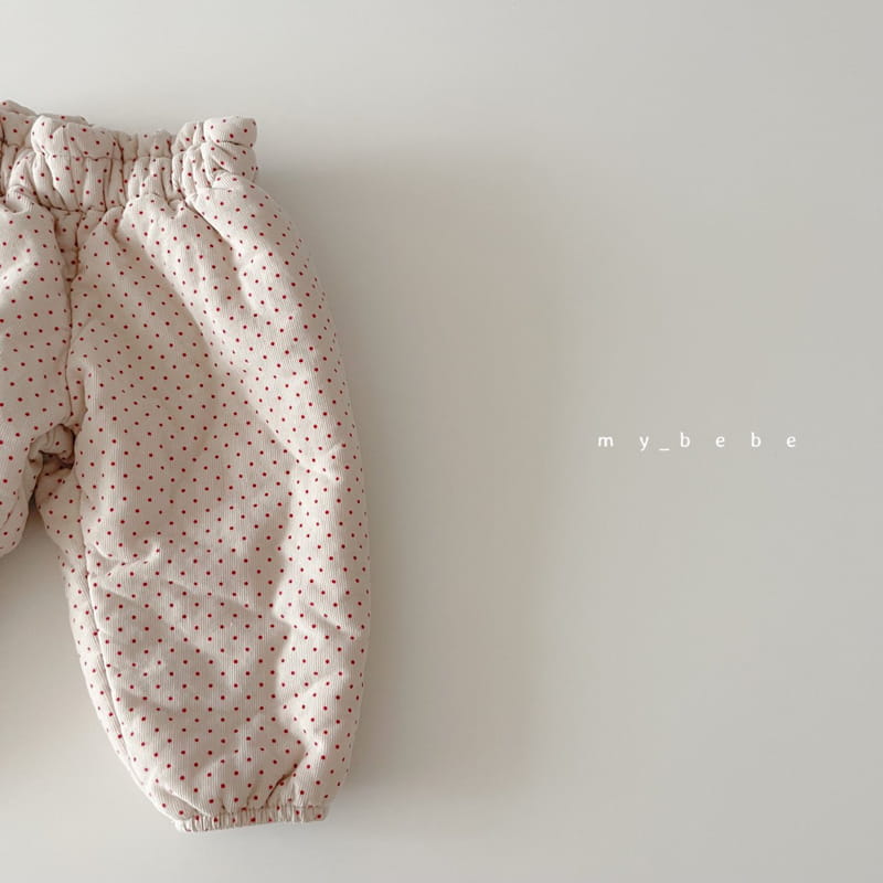 MY BEBE - Korean Children Fashion - #Kfashion4kids - Bonding Bbang Pants - 4