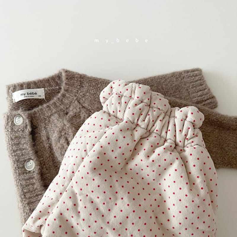 MY BEBE - Korean Children Fashion - #Kfashion4kids - Bonding Bbang Pants - 6