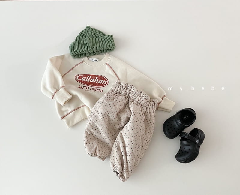MY BEBE - Korean Children Fashion - #Kfashion4kids - Bonding Bbang Pants - 8