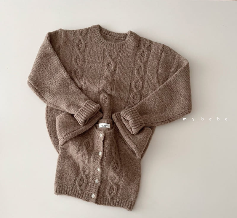MY BEBE - Korean Children Fashion - #Kfashion4kids - Mom Knit Top