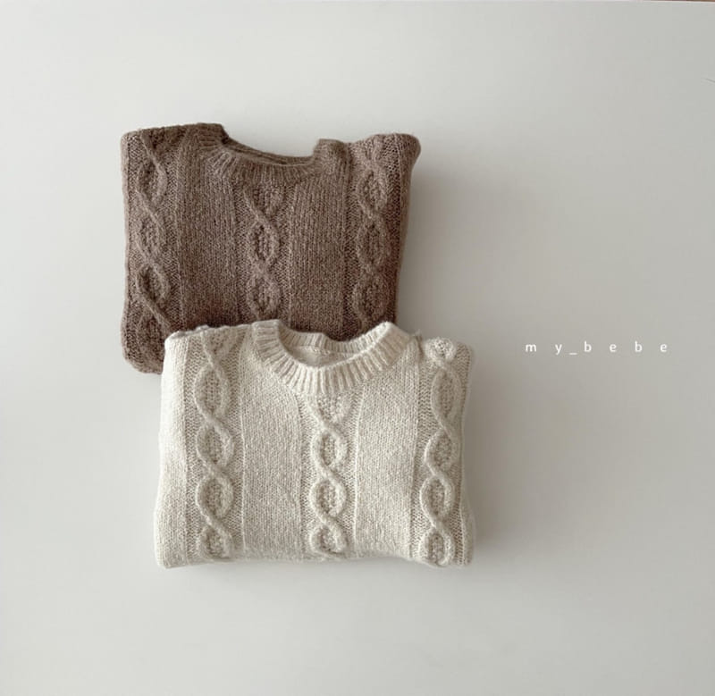 MY BEBE - Korean Children Fashion - #Kfashion4kids - Mom Knit Top - 10