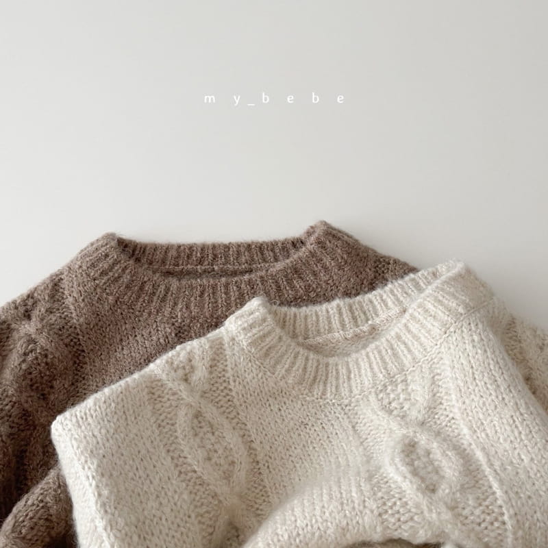 MY BEBE - Korean Children Fashion - #Kfashion4kids - Mom Knit Top - 11