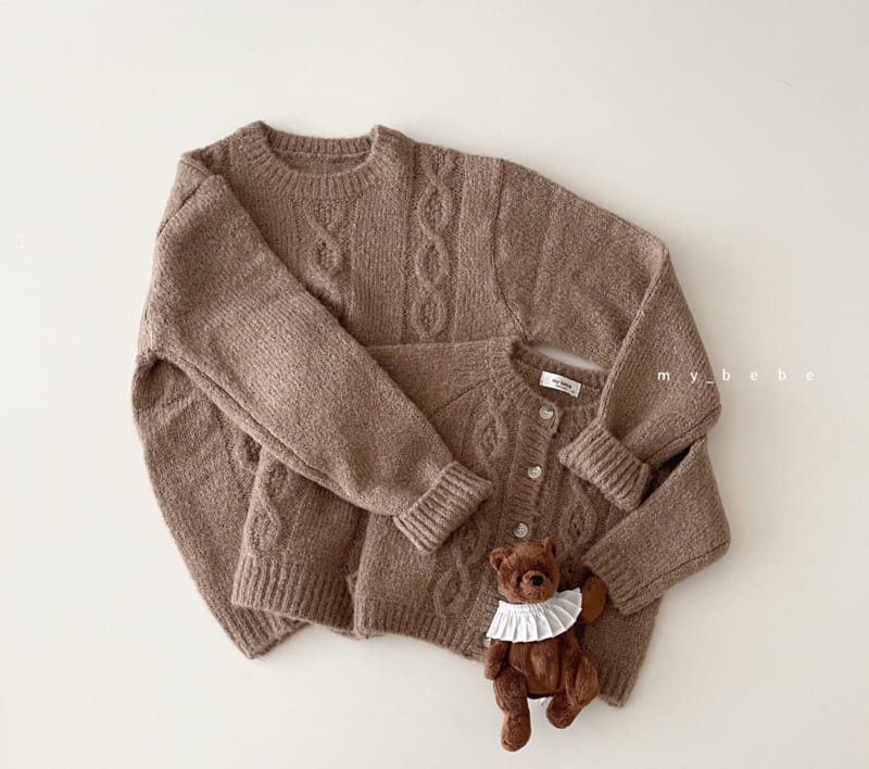 MY BEBE - Korean Children Fashion - #Kfashion4kids - Mom Knit Top - 2