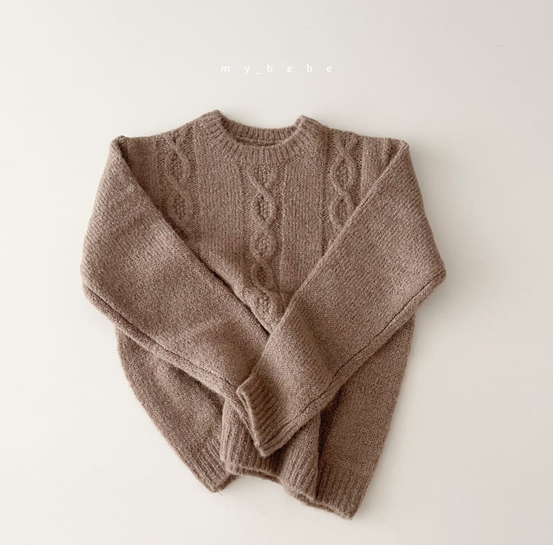 MY BEBE - Korean Children Fashion - #Kfashion4kids - Mom Knit Top - 3