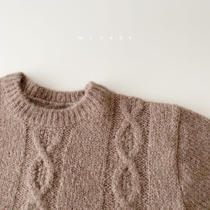 MY BEBE - Korean Children Fashion - #Kfashion4kids - Mom Knit Top - 4