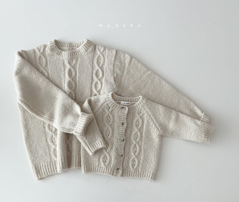 MY BEBE - Korean Children Fashion - #Kfashion4kids - Mom Knit Top - 5