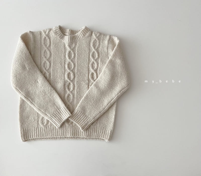 MY BEBE - Korean Children Fashion - #Kfashion4kids - Mom Knit Top - 7