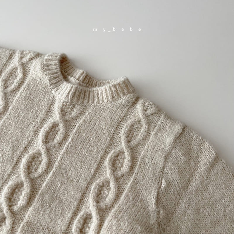 MY BEBE - Korean Children Fashion - #Kfashion4kids - Mom Knit Top - 8