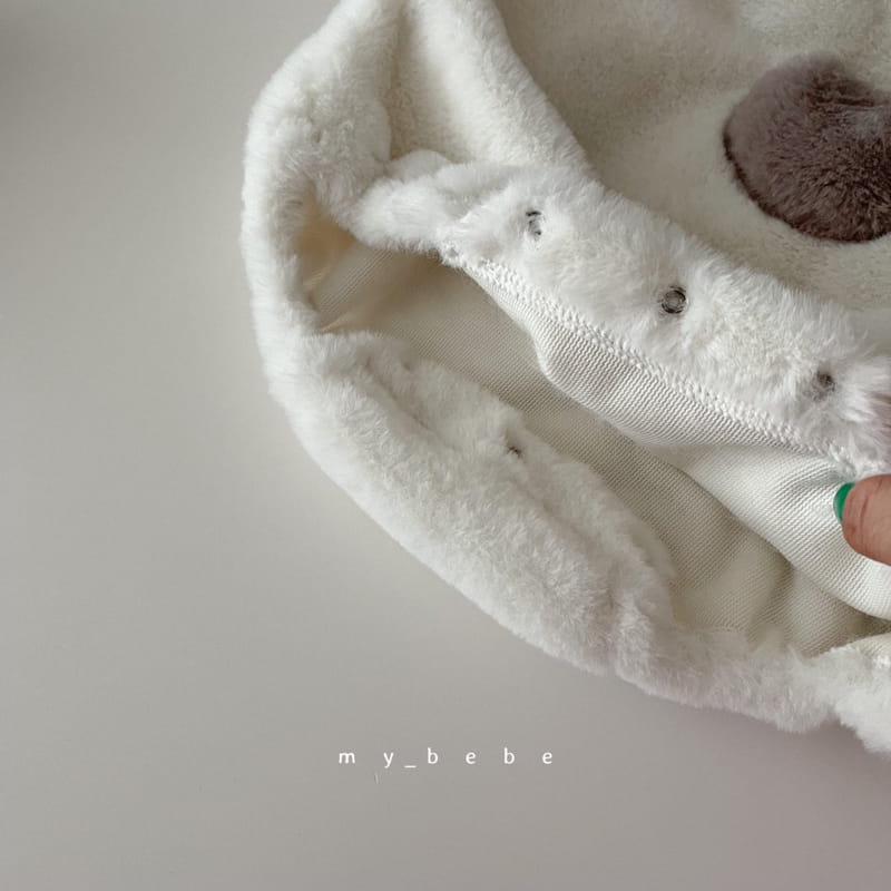 MY BEBE - Korean Children Fashion - #Kfashion4kids - Mink Dungarees Bodysuit - 8