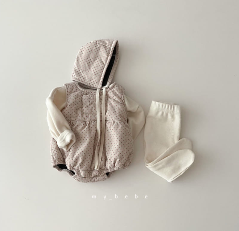 MY BEBE - Korean Children Fashion - #Kfashion4kids - Bebe Bonding Bodysuit - 6