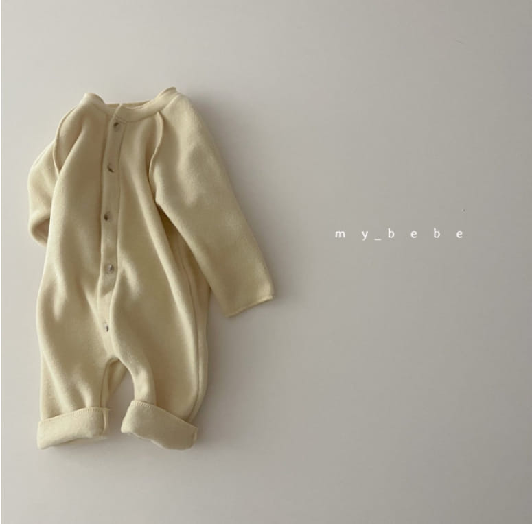 MY BEBE - Korean Children Fashion - #Kfashion4kids - Bebe Creamy Bodysuit - 12