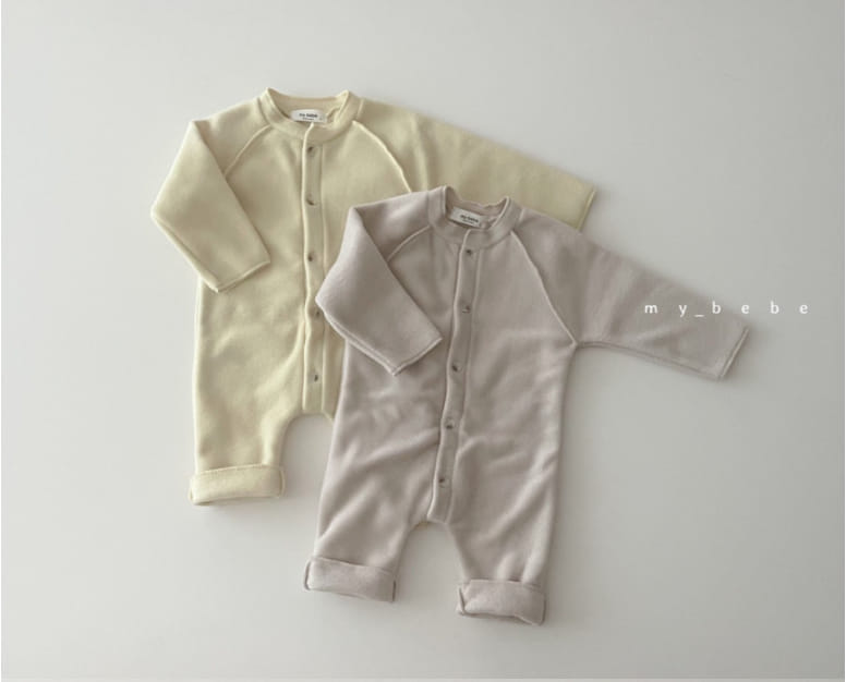 MY BEBE - Korean Children Fashion - #Kfashion4kids - Bebe Creamy Bodysuit - 2