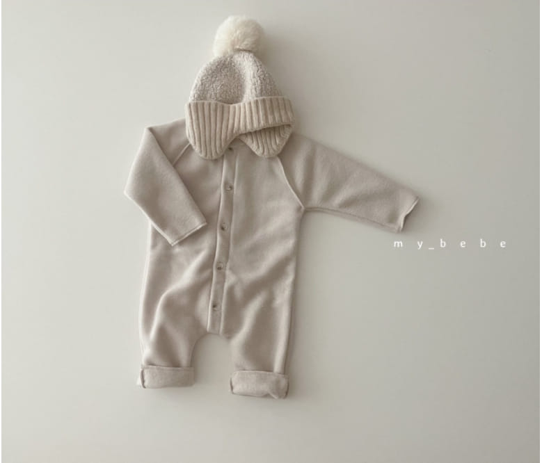 MY BEBE - Korean Children Fashion - #Kfashion4kids - Bebe Creamy Bodysuit - 4