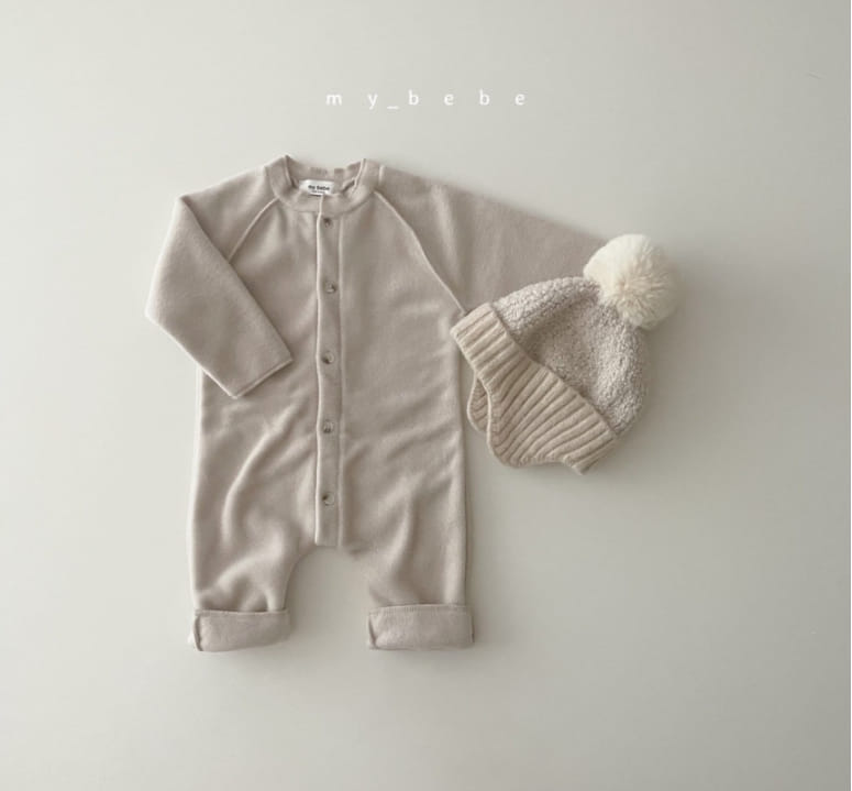 MY BEBE - Korean Children Fashion - #Kfashion4kids - Bebe Creamy Bodysuit - 5