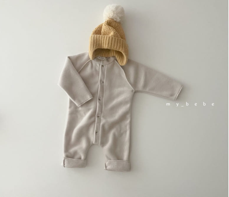 MY BEBE - Korean Children Fashion - #Kfashion4kids - Bebe Creamy Bodysuit - 6