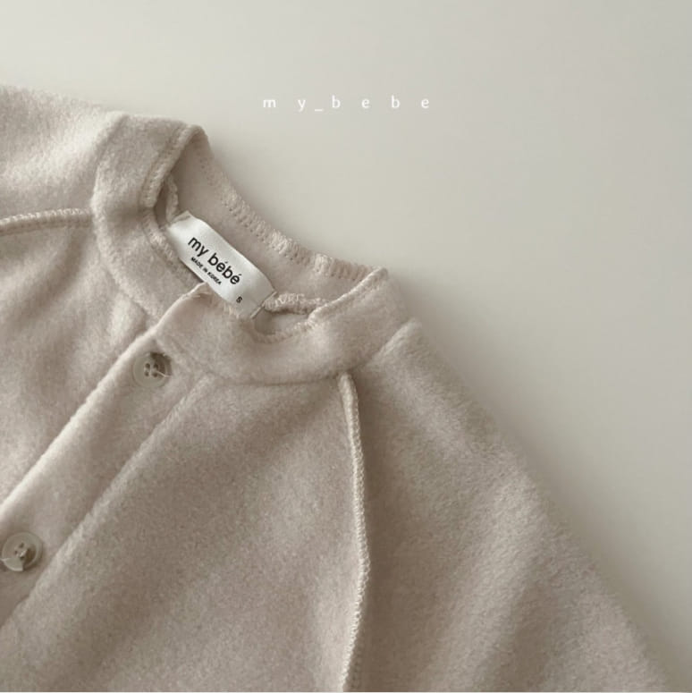 MY BEBE - Korean Children Fashion - #Kfashion4kids - Bebe Creamy Bodysuit - 8