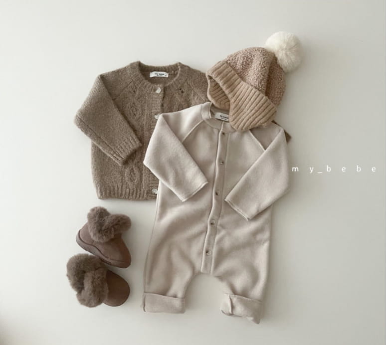 MY BEBE - Korean Children Fashion - #Kfashion4kids - Bebe Creamy Bodysuit - 9