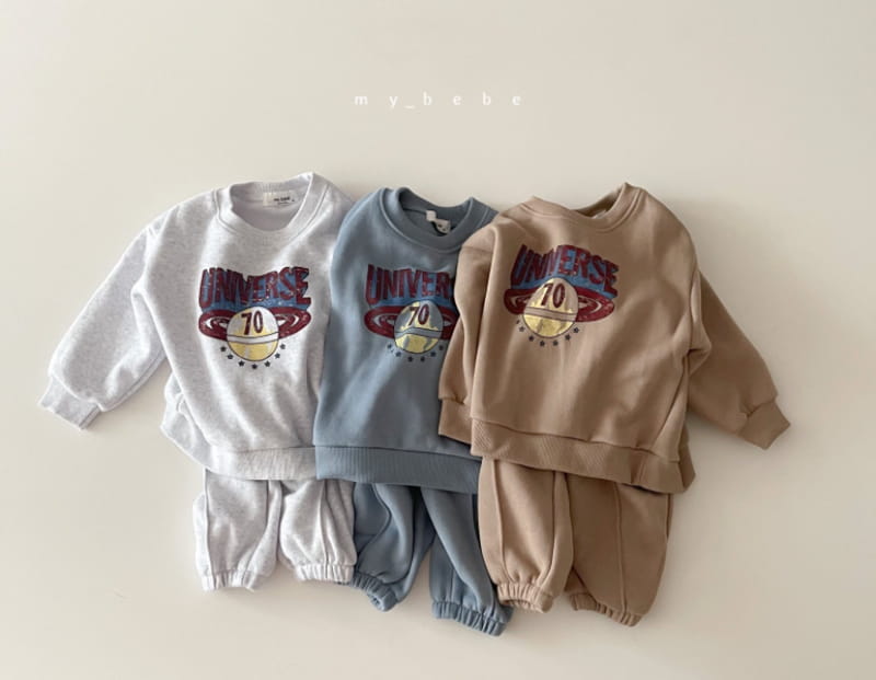 MY BEBE - Korean Children Fashion - #Kfashion4kids - Universe Top Bottom Set