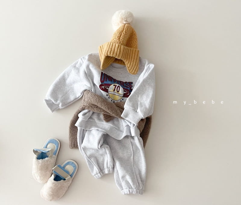 MY BEBE - Korean Children Fashion - #Kfashion4kids - Universe Top Bottom Set - 2