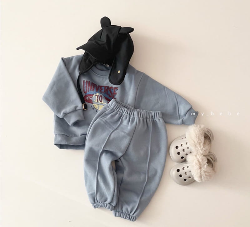 MY BEBE - Korean Children Fashion - #Kfashion4kids - Universe Top Bottom Set - 5