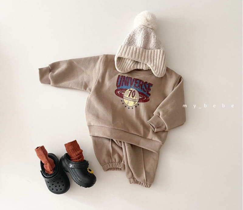 MY BEBE - Korean Children Fashion - #Kfashion4kids - Universe Top Bottom Set - 8