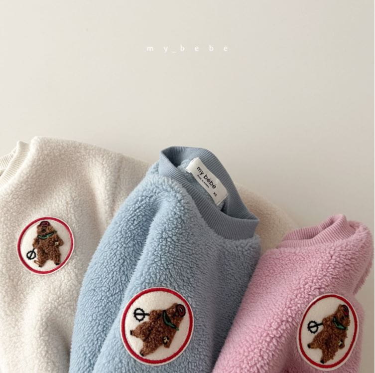 MY BEBE - Korean Children Fashion - #Kfashion4kids - Color Fluffy Sweatshirt - 10
