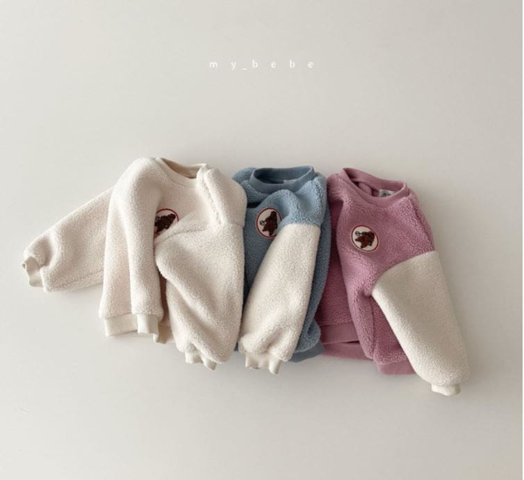 MY BEBE - Korean Children Fashion - #Kfashion4kids - Color Fluffy Sweatshirt - 11