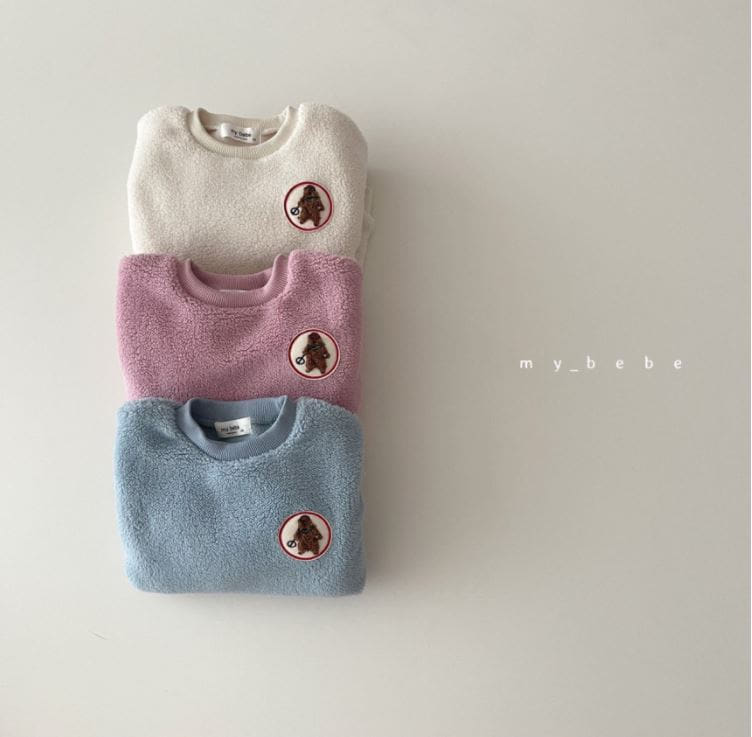 MY BEBE - Korean Children Fashion - #Kfashion4kids - Color Fluffy Sweatshirt - 12