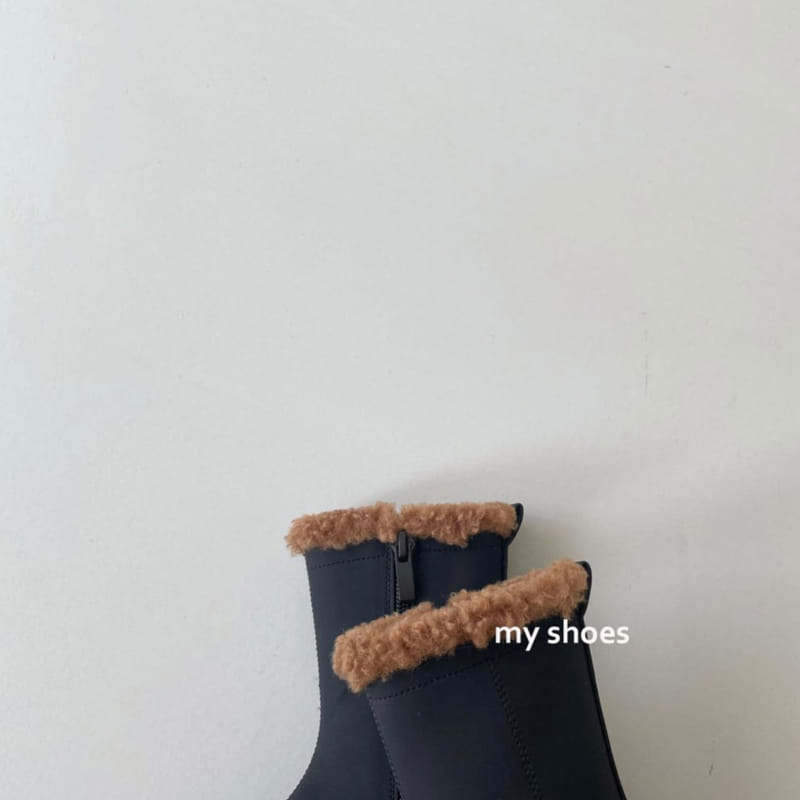 MY SOCKS - Korean Children Fashion - #Kfashion4kids - Ostrich Half Boots