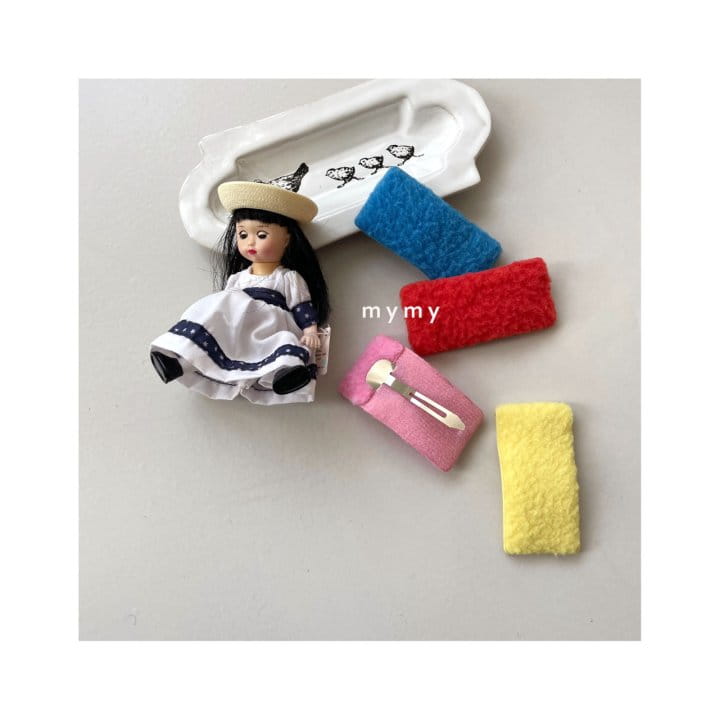 MY SOCKS - Korean Children Fashion - #Kfashion4kids - Fussen Hairpin [set of 2] - 3