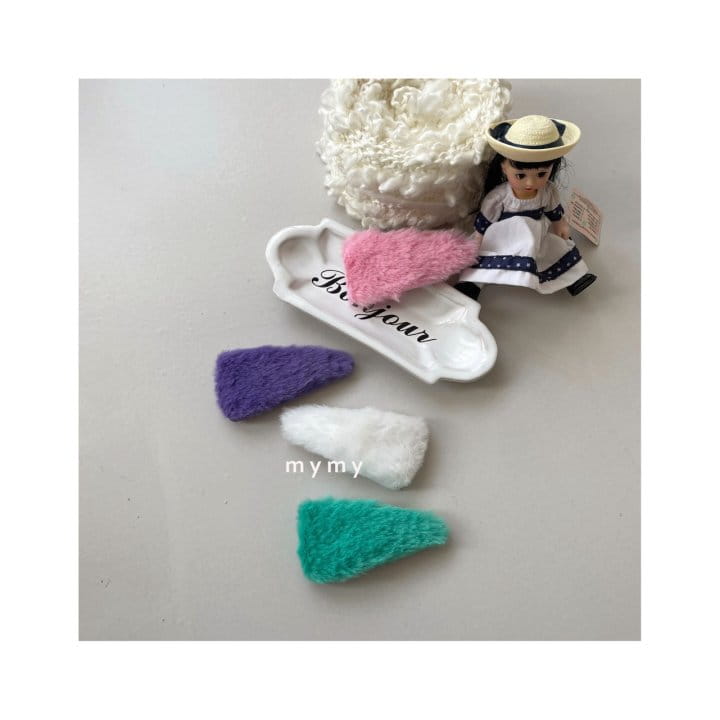 MY SOCKS - Korean Children Fashion - #Kfashion4kids - Sorrento Mink Hairpin [set of 2]