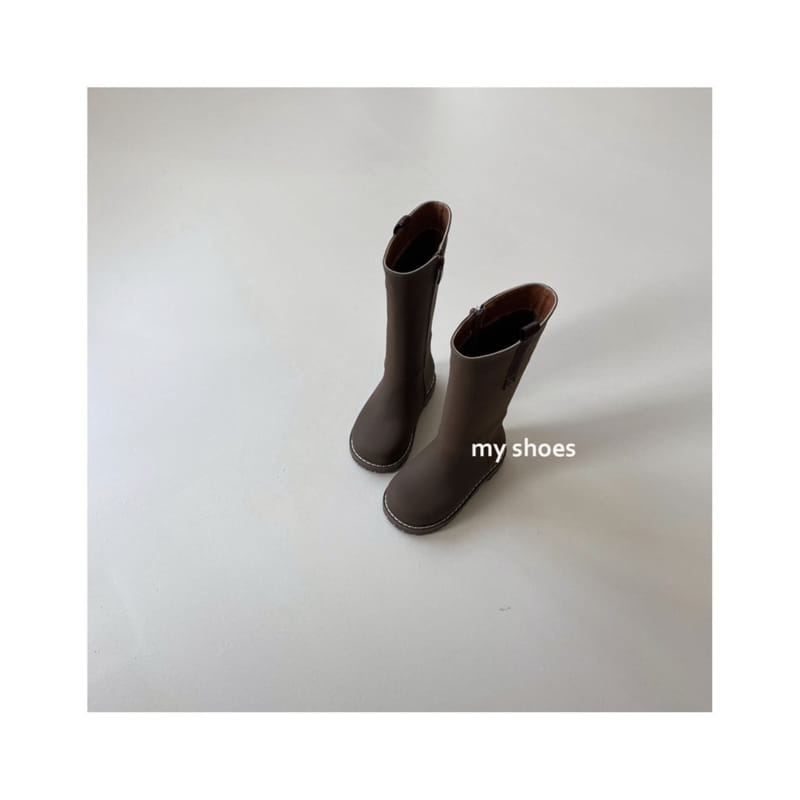 MY SOCKS - Korean Children Fashion - #Kfashion4kids - Penguin High Boots - 6