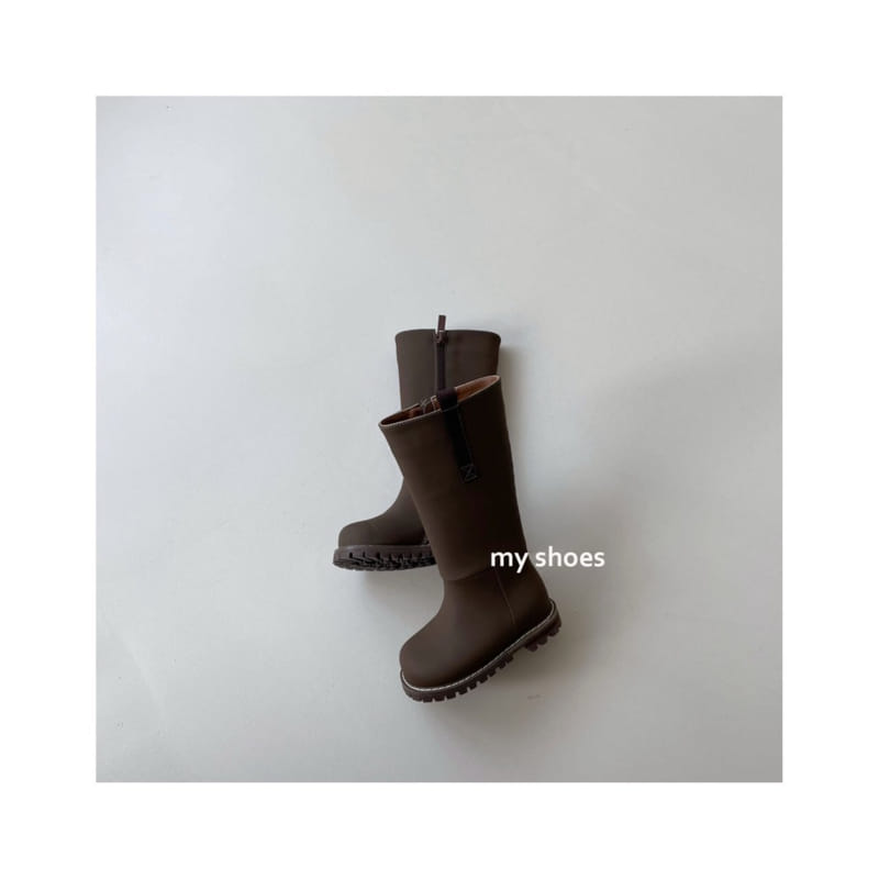 MY SOCKS - Korean Children Fashion - #Kfashion4kids - Penguin High Boots - 7