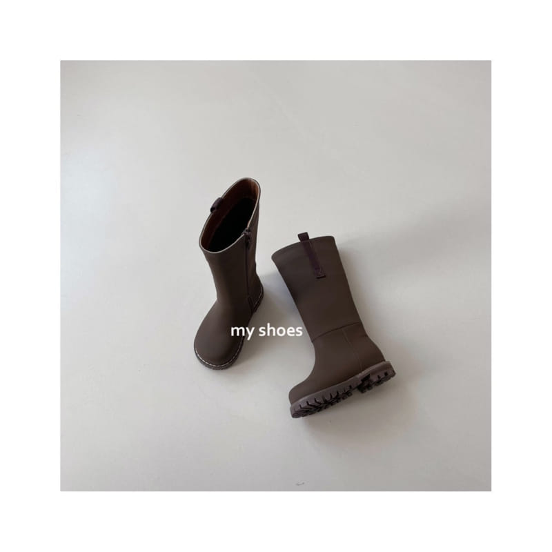 MY SOCKS - Korean Children Fashion - #Kfashion4kids - Penguin High Boots - 8