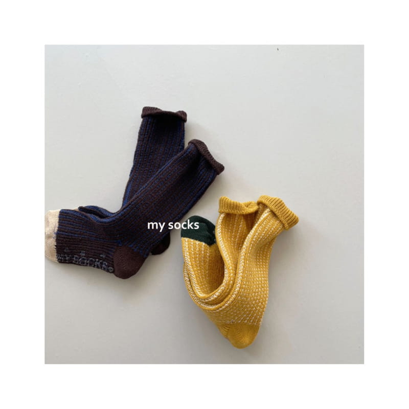 MY SOCKS - Korean Children Fashion - #Kfashion4kids - Sweden Socks [set of 2] - 6