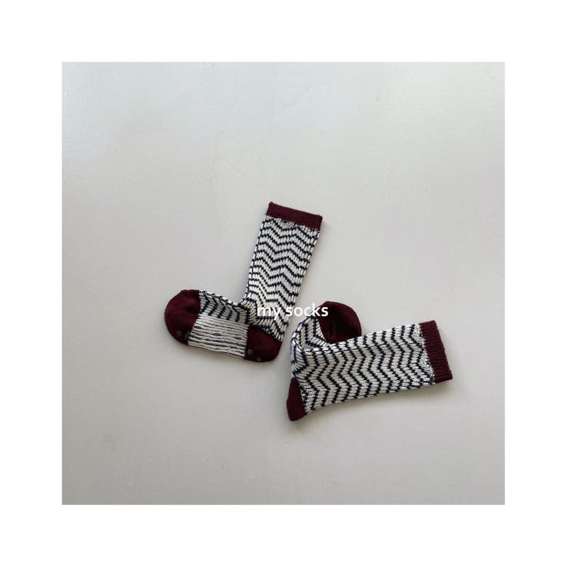 MY SOCKS - Korean Children Fashion - #Kfashion4kids - Moskba Socks [set of 2] - 2