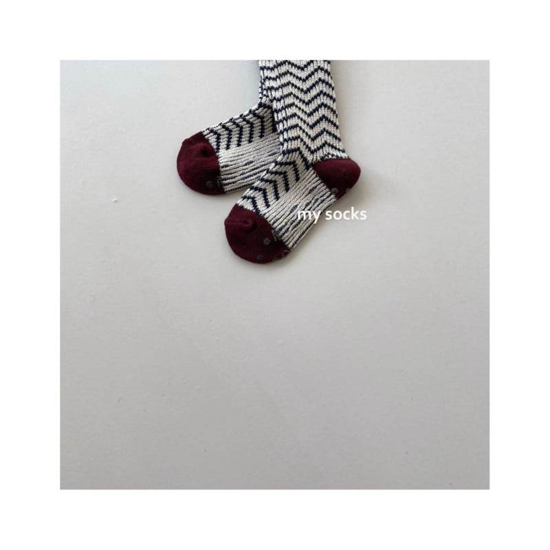 MY SOCKS - Korean Children Fashion - #Kfashion4kids - Moskba Socks [set of 2] - 3