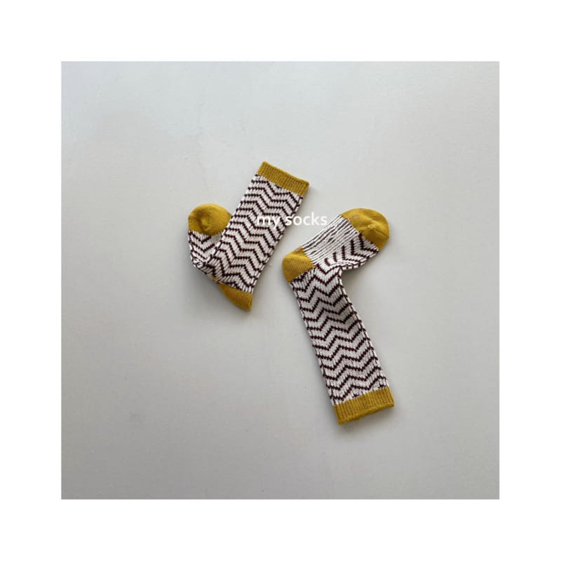 MY SOCKS - Korean Children Fashion - #Kfashion4kids - Moskba Socks [set of 2] - 5